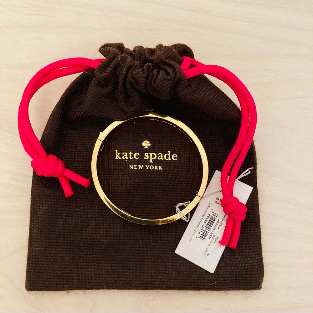 Kate Spade Hole Punch Bracelet White NWT - Picture 4 of 14